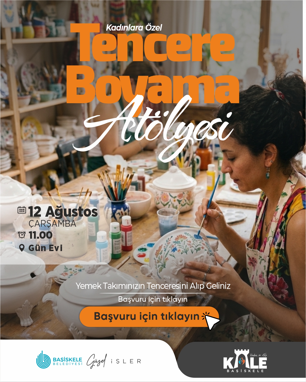 Kale Tencere Boyama