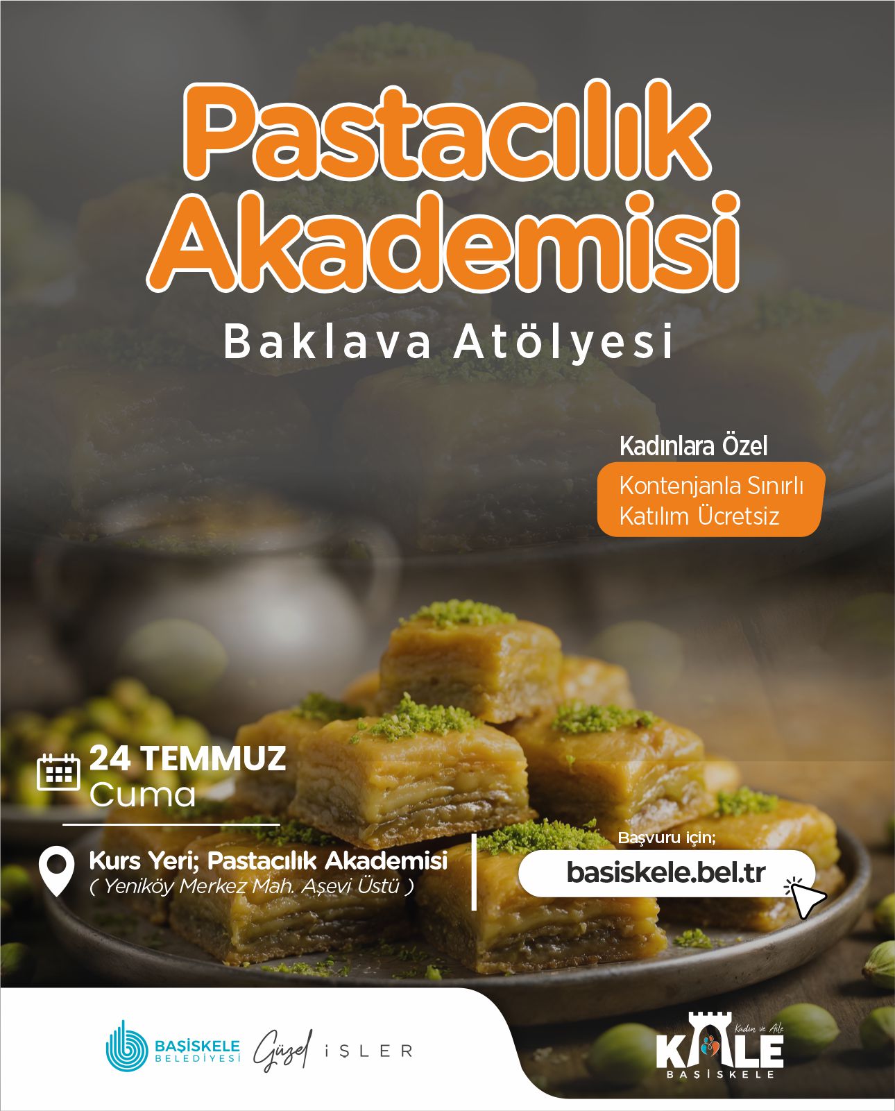 Pastac�l�k Akademisi Baklava At�lyesi