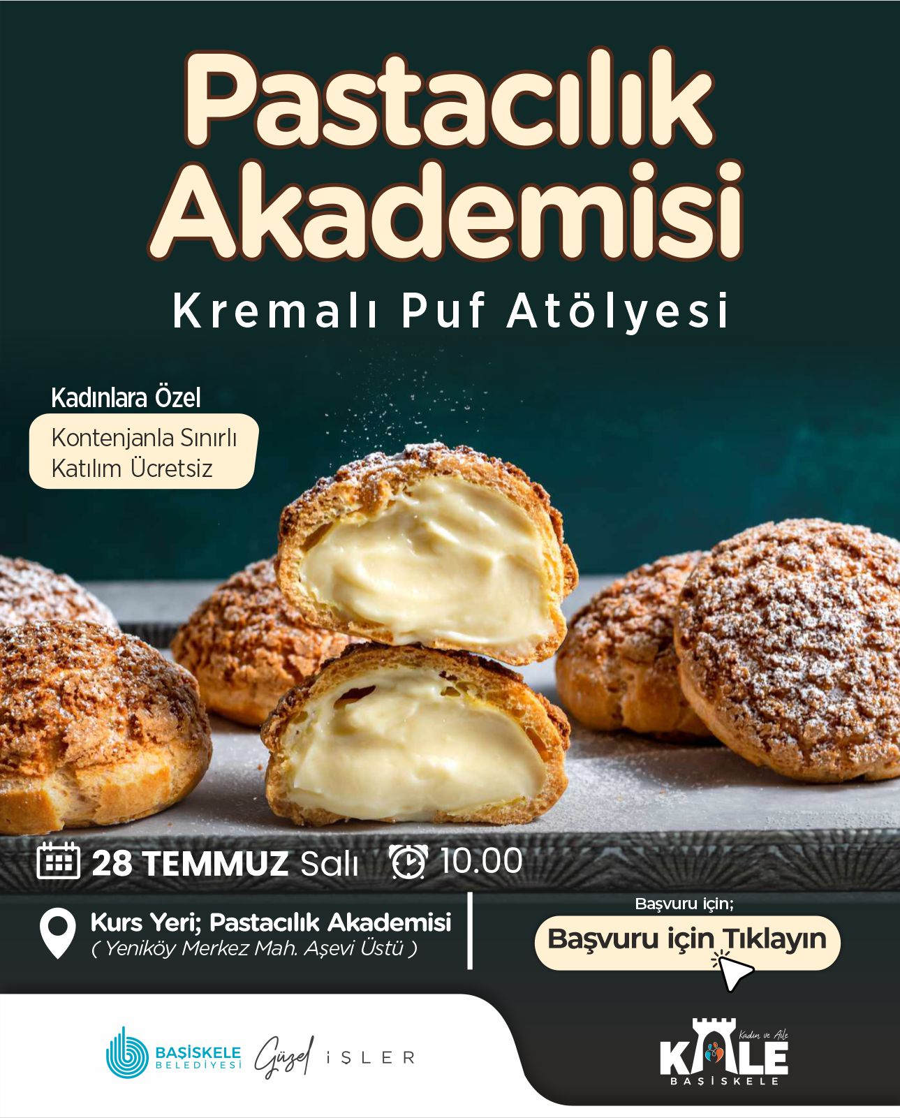 Pastac�l�k Akademisi Kremal� Puf At�lyesi