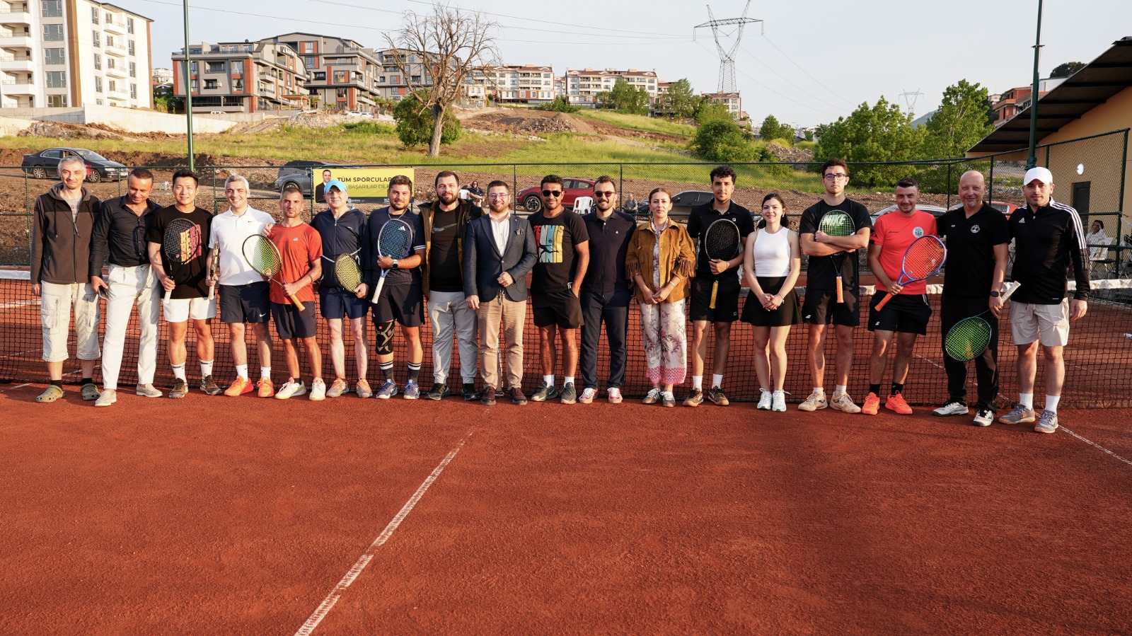 Ba�iskele�de 19 May�s�a �zel Tak�mlar Tenis �ampiyonas�