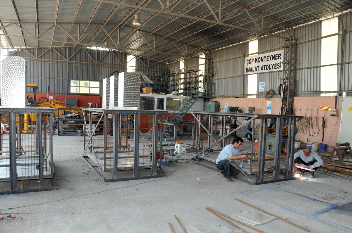 YEN� KONTEYNIRLAR YERALTINA �NMEYE HAZIR