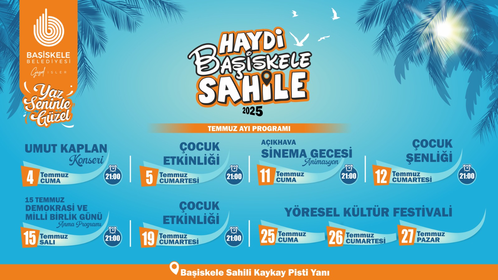 Baiskeleliler Bu Yaz da Baiskele Sahiline Akn Edecek