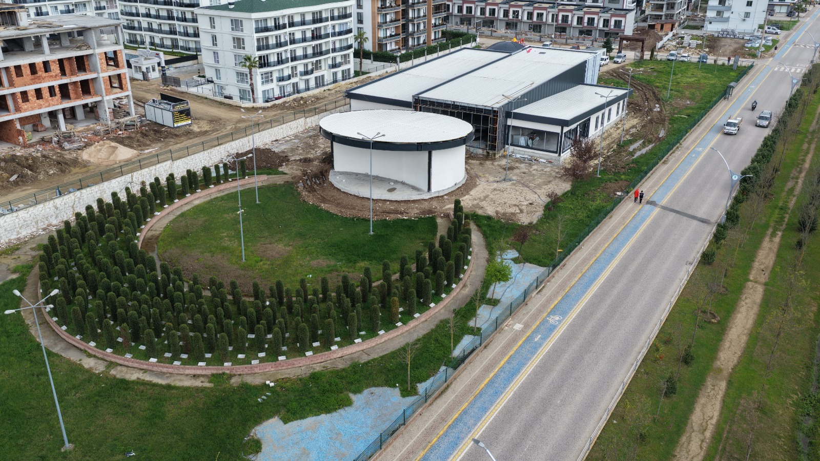 15 Temmuz Bilim Merkezi�nde �al��malar H�zla �lerliyor