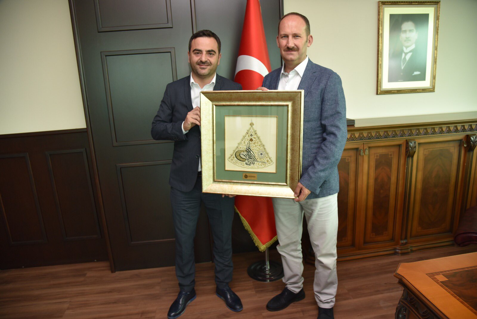 Bakan zlden Kaymakam Kantaya Ziyaret