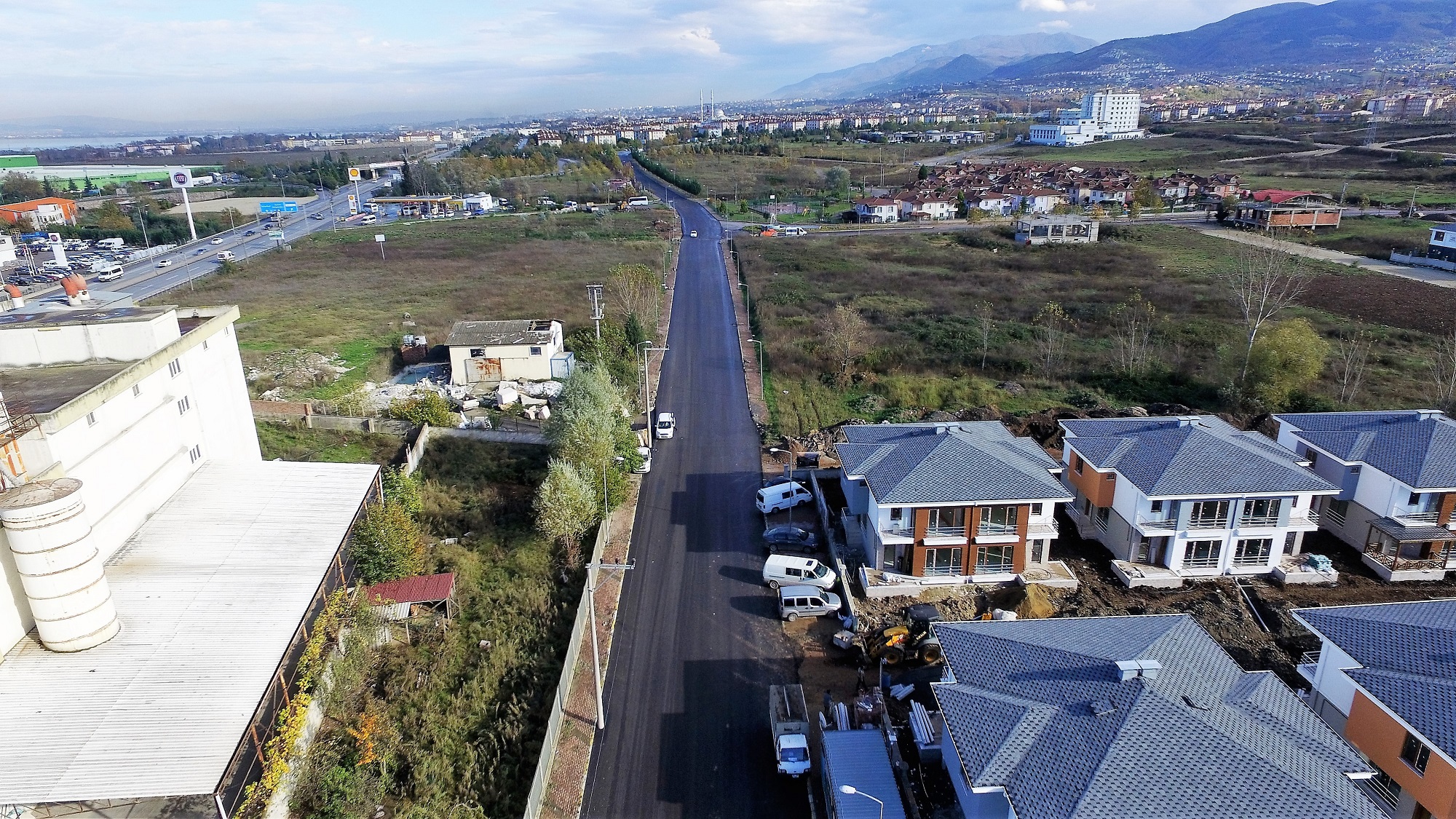 MEDENYET VE YENKY CADDES ASFALTLA KAPLANDI