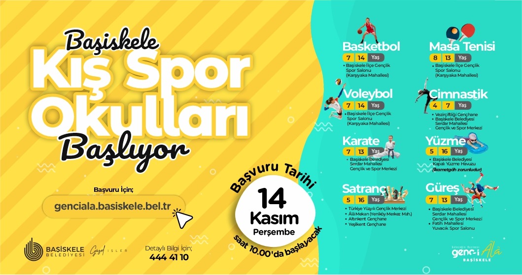 Baiskele K Spor Okullar in Kaytlar Balyor