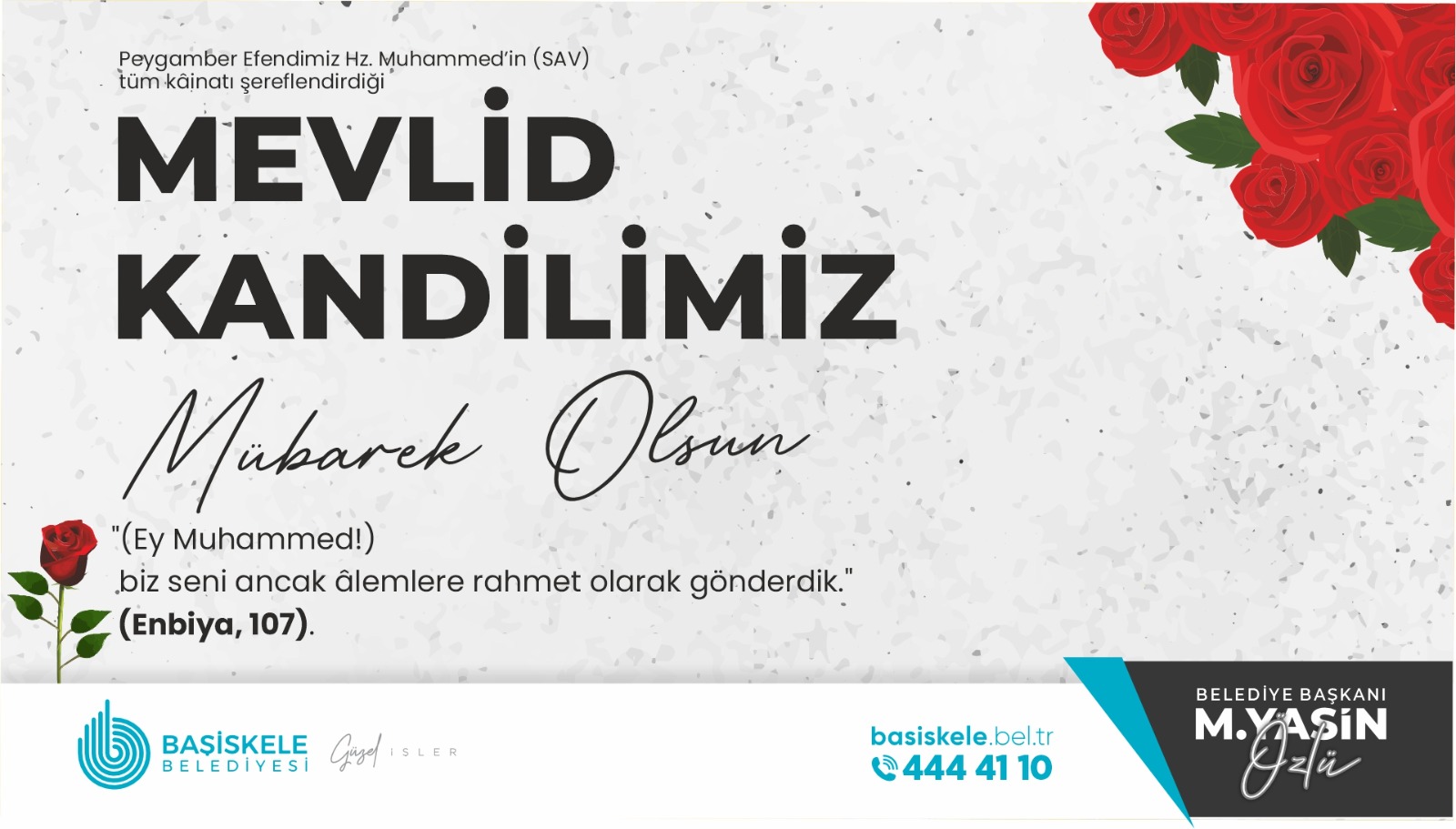 Bakanmz M. Yasin zlden Mevlid Kandili Mesaj