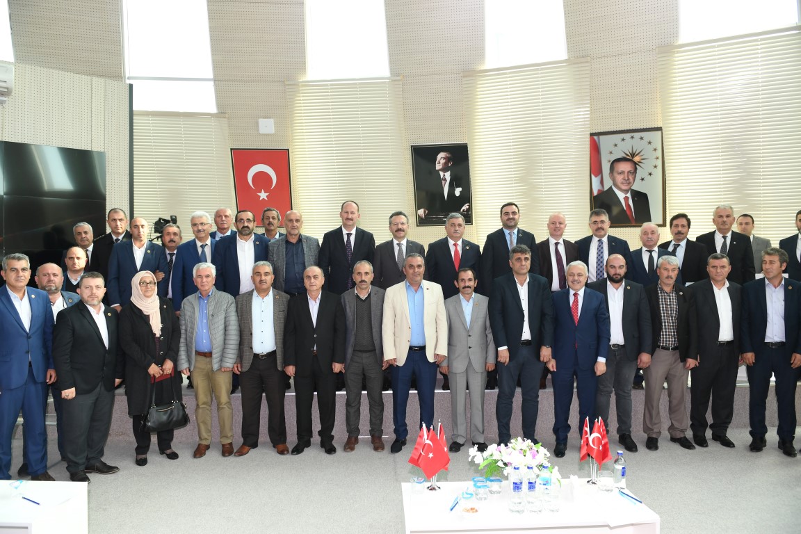 Vali Aksoy, Baiskele Muhtarlaryla Bir Araya Geldi