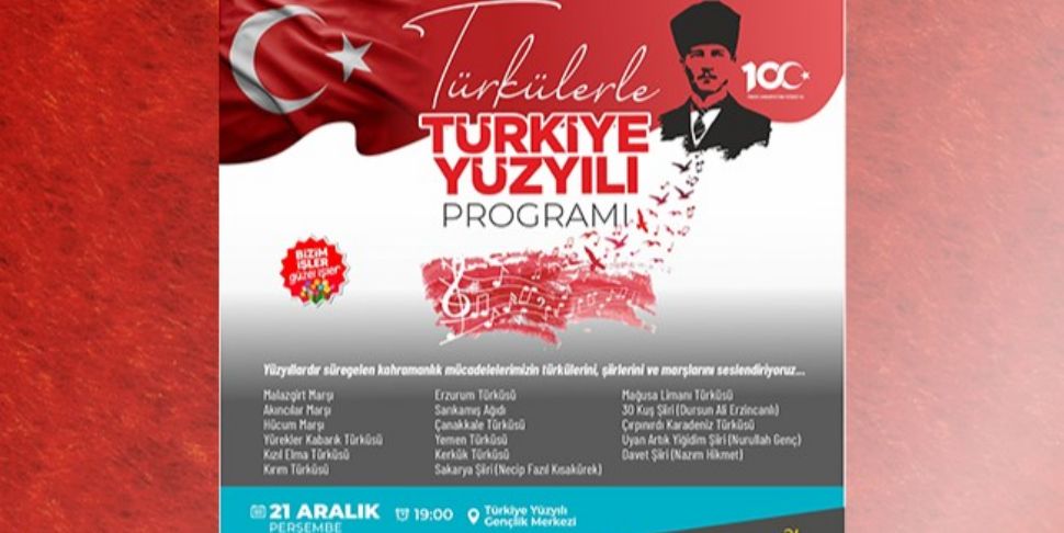 Başiskele´de Türkülerle Türkiye Yüzyılı Programı