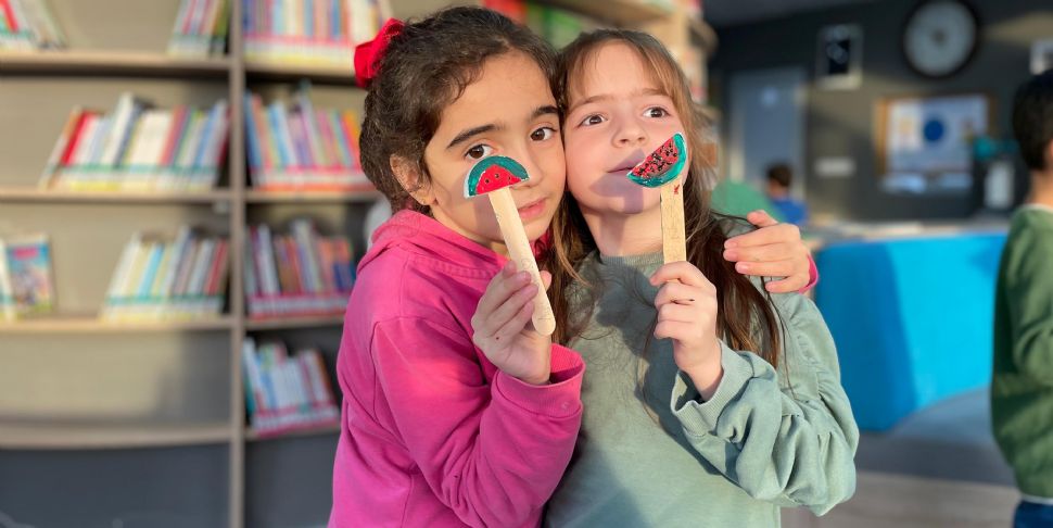 Çocuklar Filistinli Arkadaşlarına Destek İçin Atölyede