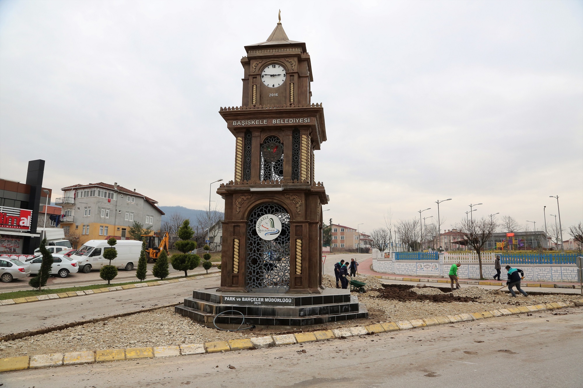 SAAT KULESNN EVRE DZENLEMES YAPILIYOR
