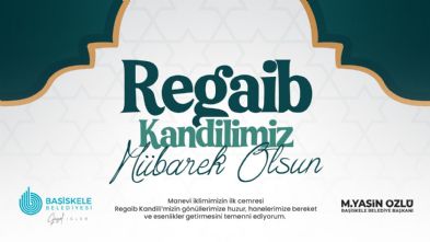 Ba�kan M. Yasin �zl��den Regaib Kandili Mesaj�