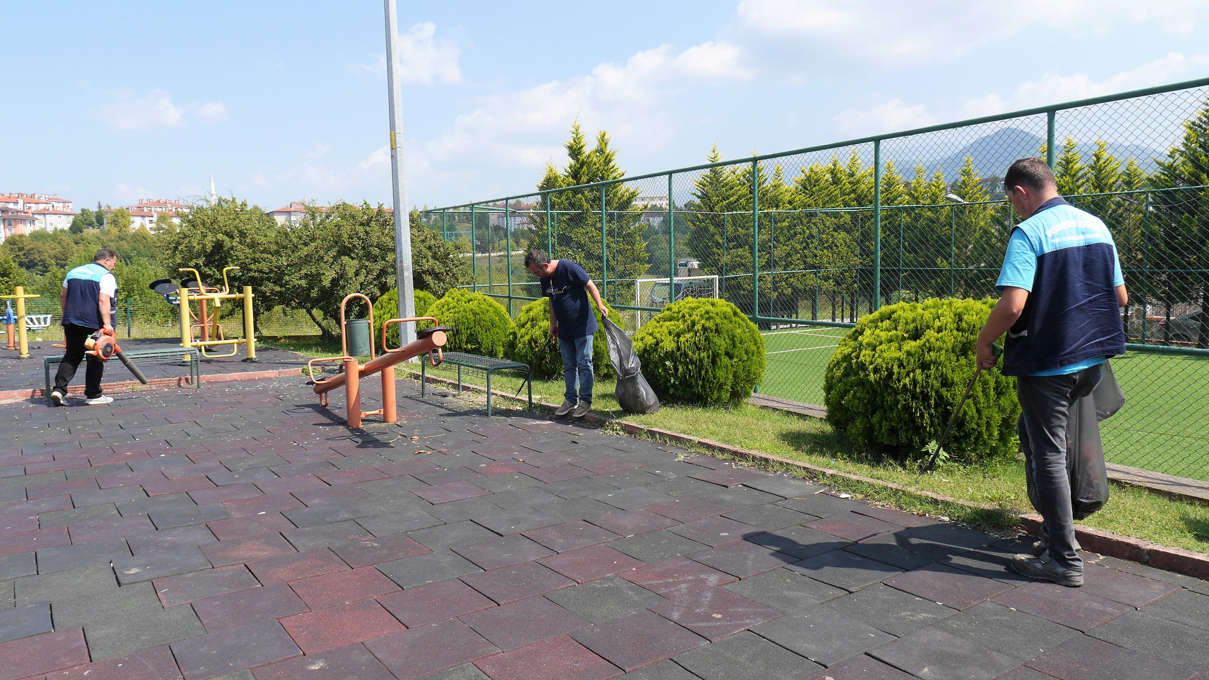 Baiskelede Park ve Bahelere Bakm Onarm
