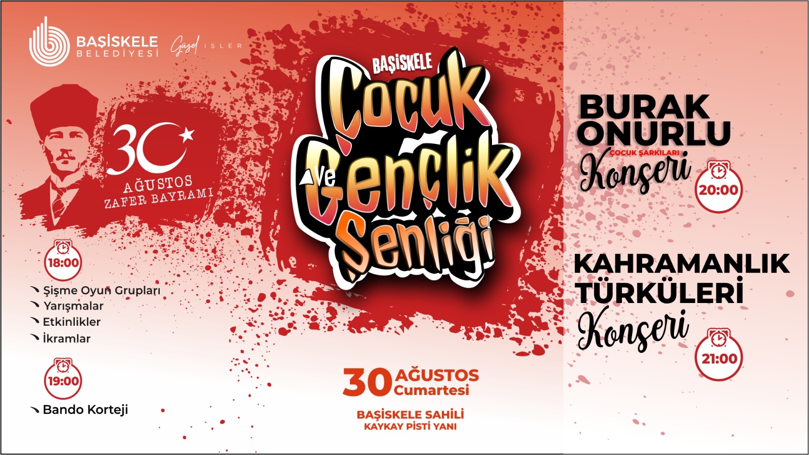 Baiskelede 30 Austos Zafer Bayram Cokusu Yaanacak
