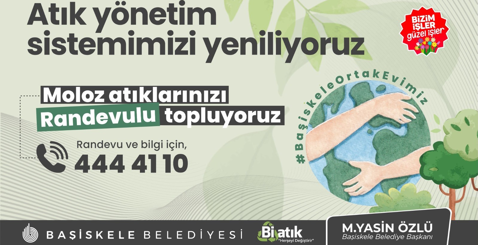 Baiskelede Moloz Atklar Randevulu Sistem ile Toplanacak