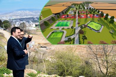 Ye�ilyurt Millet Bah�esi�nde �al��malar H�zla S�r�yor