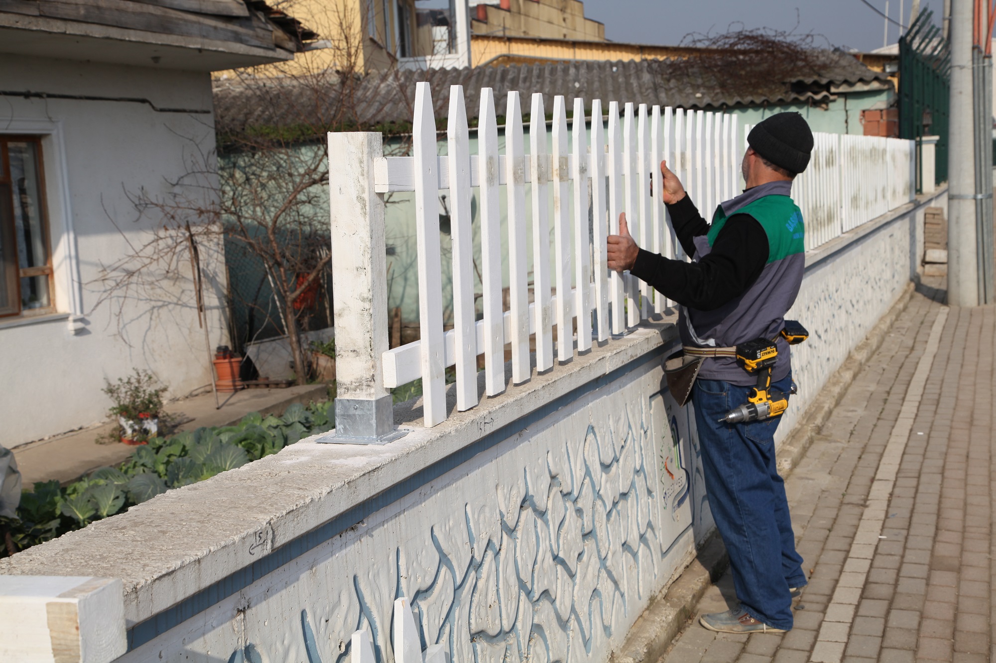 Dekoratif Duvar �al��malar� Devam Ediyor