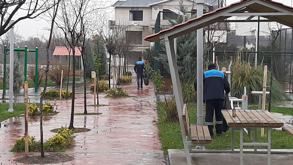 Baiskelenin Park ve Baheleri K Aylarnda da Bakml