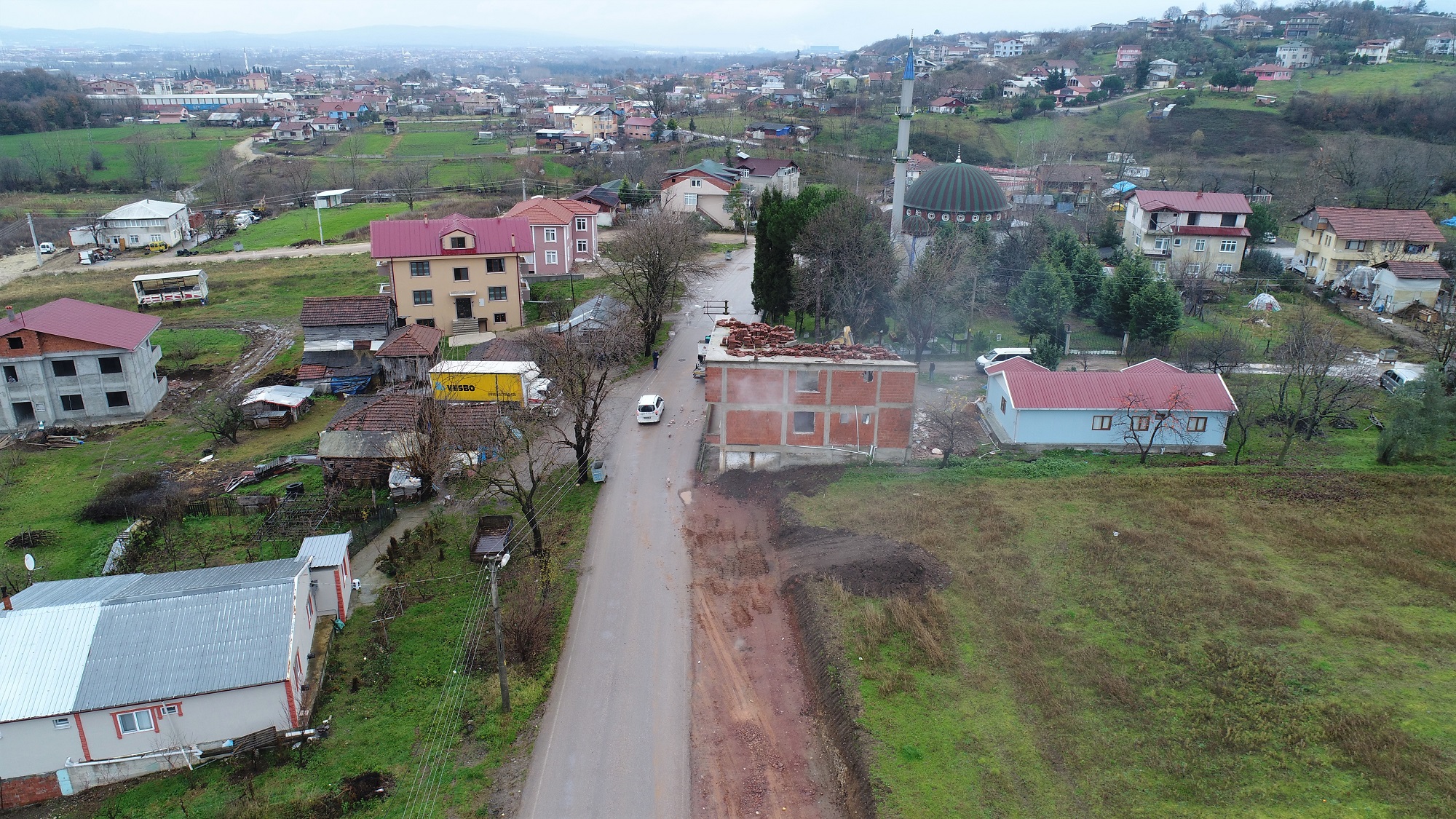 Yol 20 Metreye Geniletiliyor
