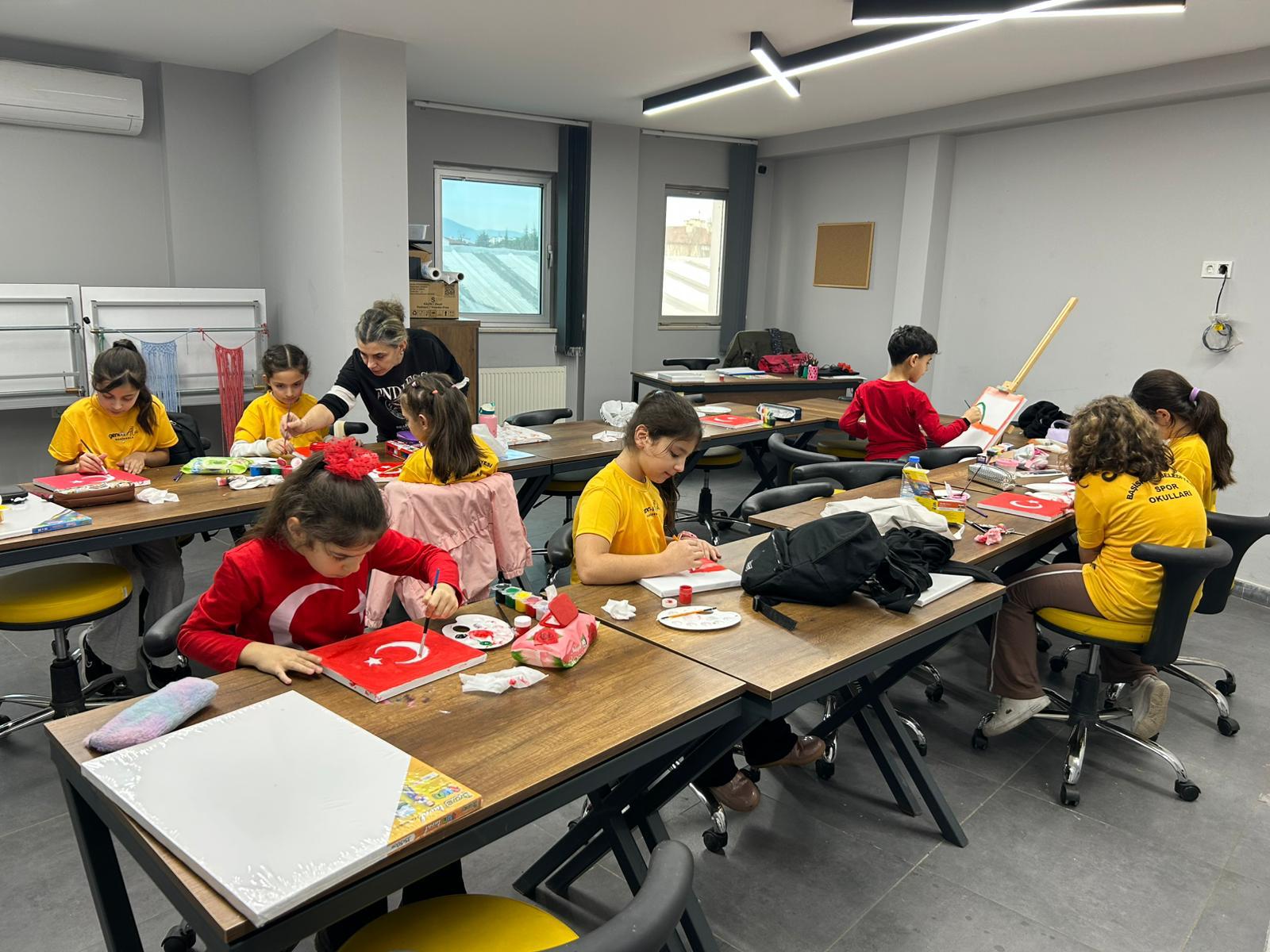 Ba�iskele�de Bayrak Sevgisi  