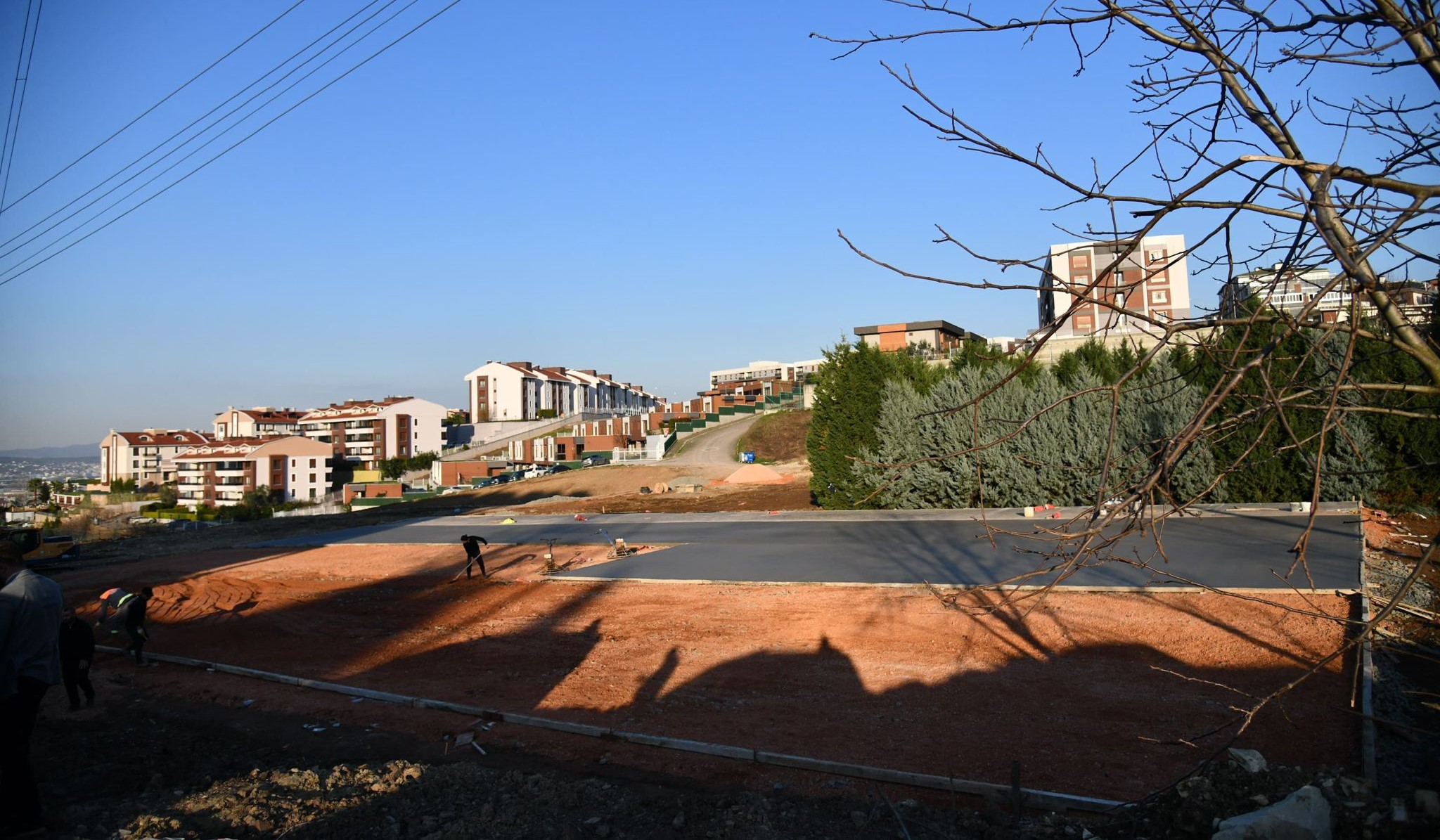 Ye�ilyurt Millet Bah�esi�nde �al��malar H�zland�