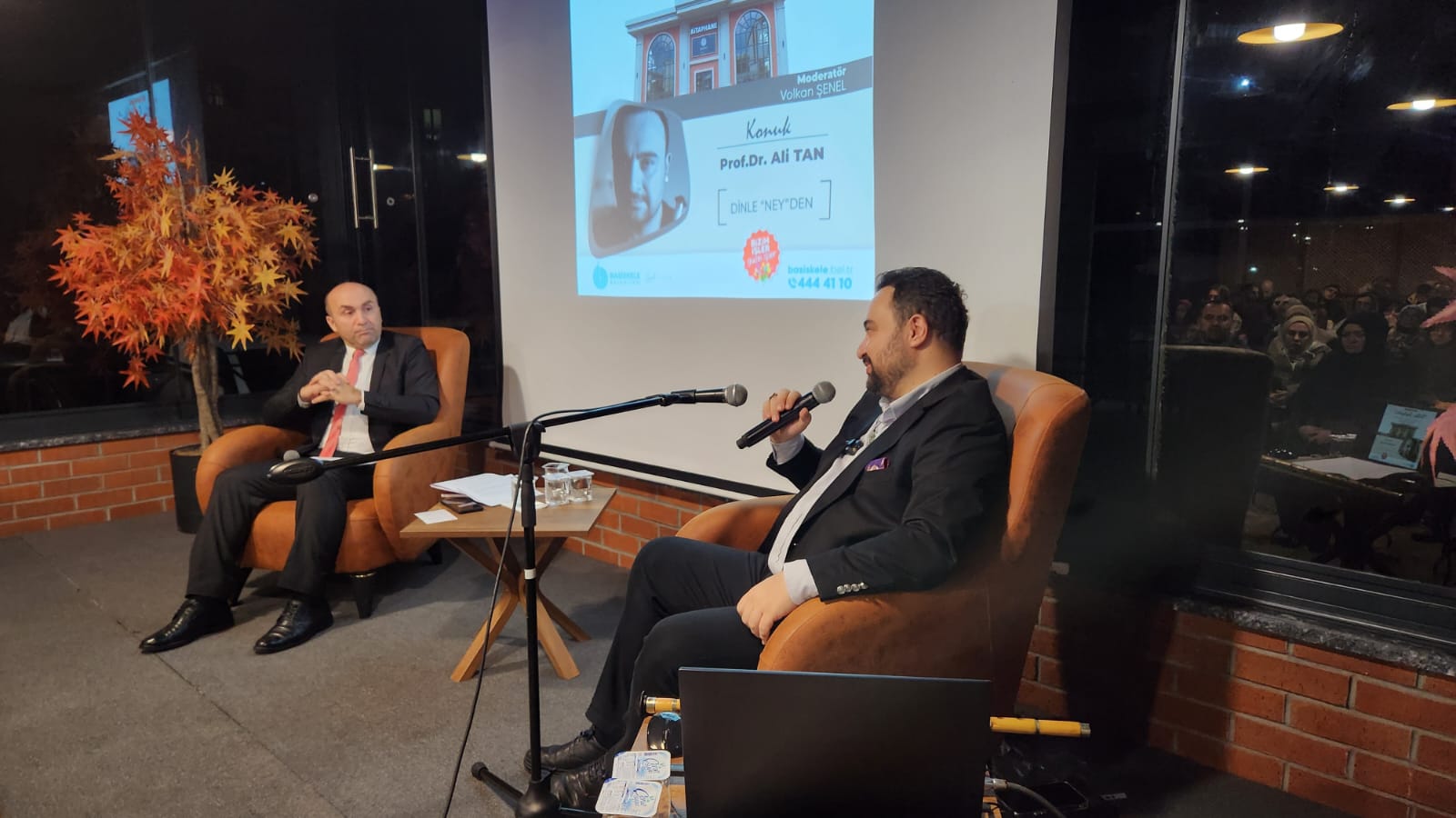 Baiskelede Prof. Dr. Ali Tan ile "Dinle Ney"den Syleisi