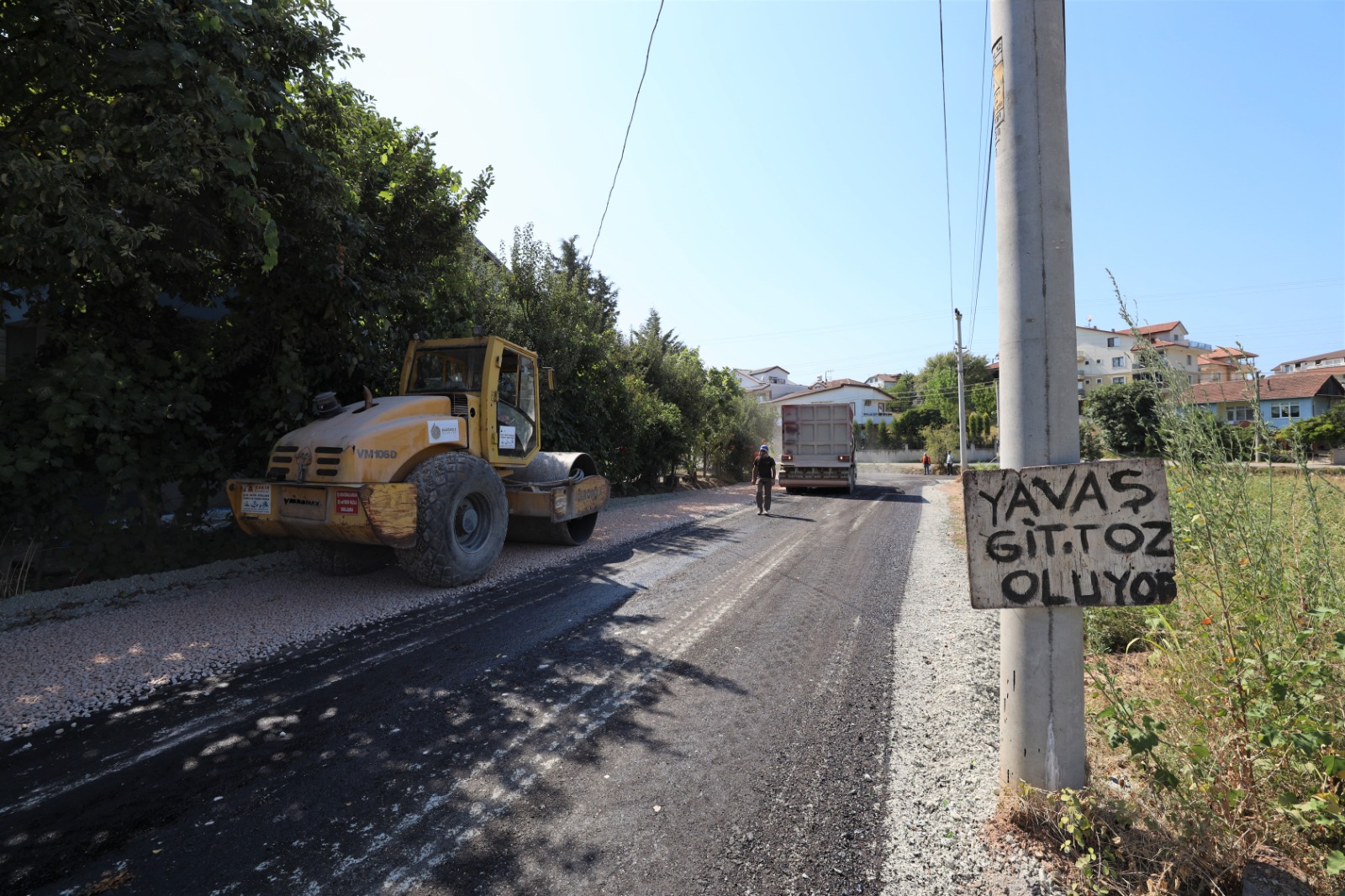 Baiskelede Toz Kalkan Yol Kalmayacak