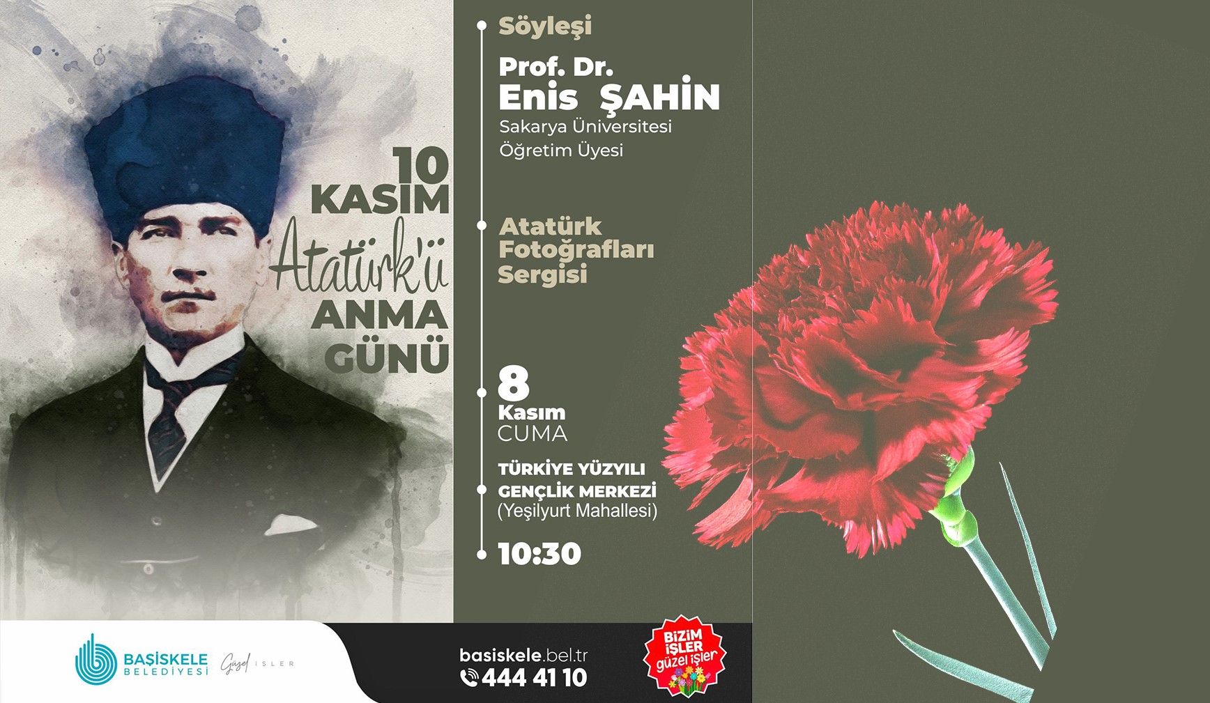 Atatrk, Baiskelede Sylei Programyla Anlacak