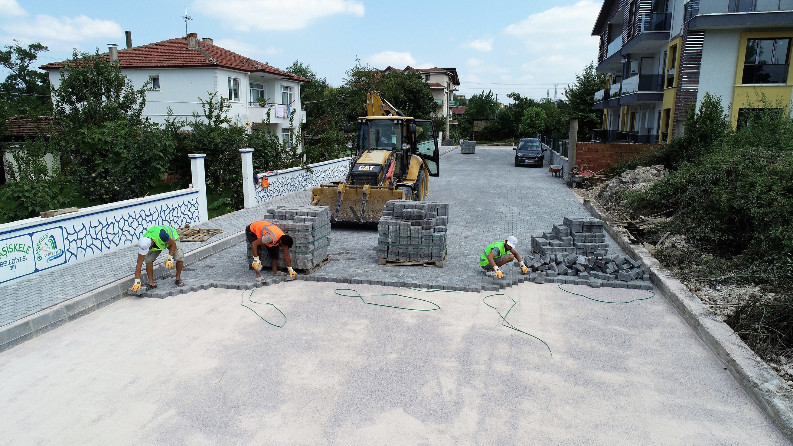 Baiskeleye Uzun mrl Parke Yollar