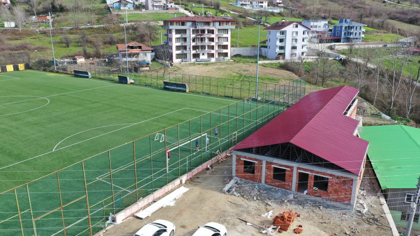 Bahecik Stad Spor Tesisinde almalar Sryor