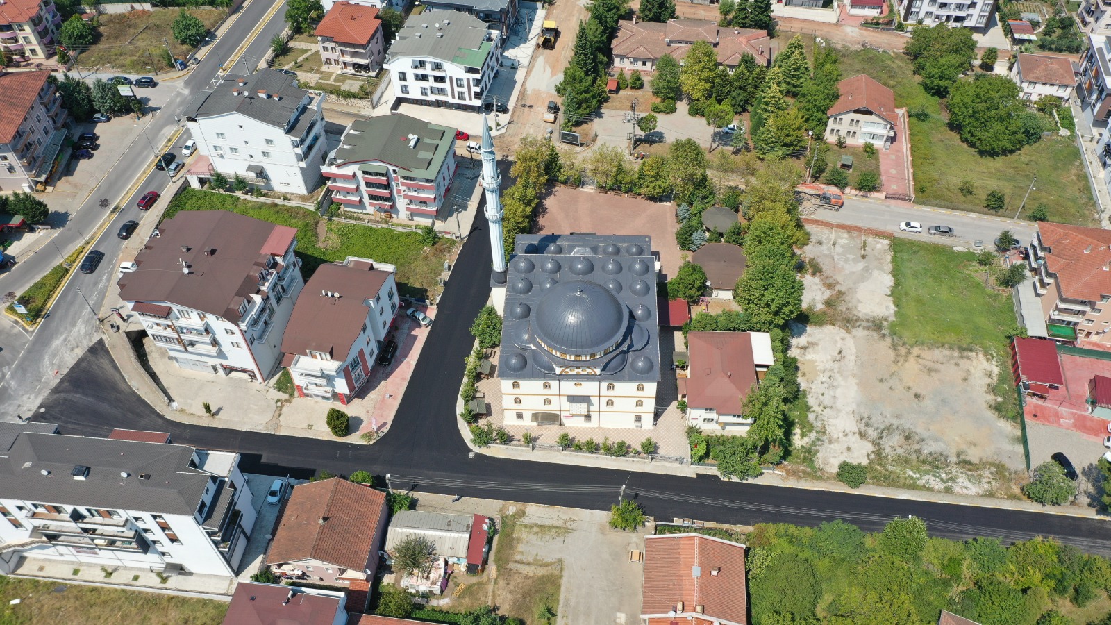 Baiskele Yollar Scak Asfaltla Konfor Kazanyor