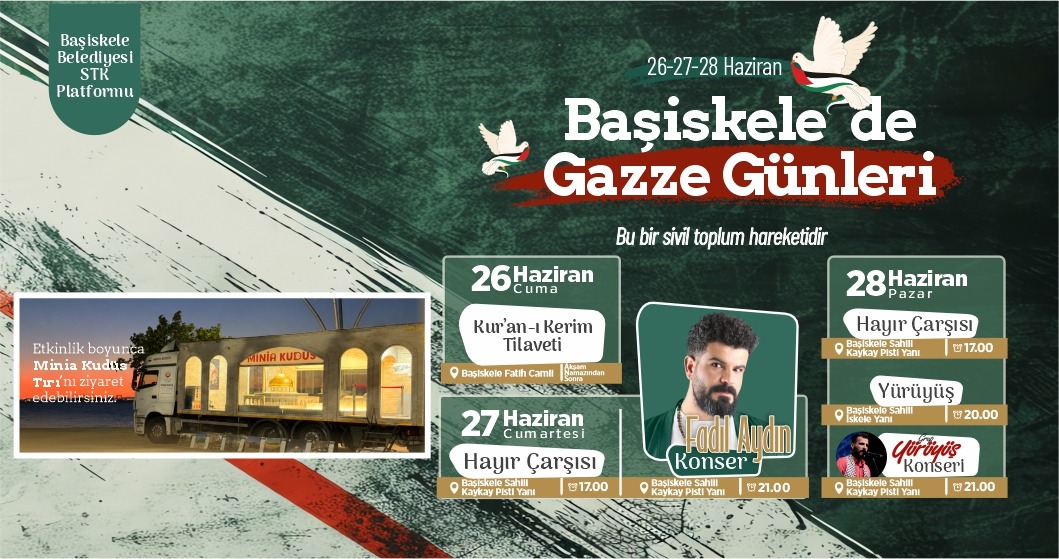 Ba�iskele�de Gazze G�nleri