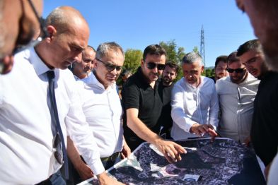 Bakan zlden Baiskeledeki almalara Yakn Takip
