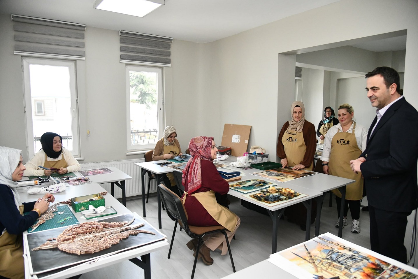 Ba�iskele�de Kad�n Giri�imcili�ine G��l� Destek