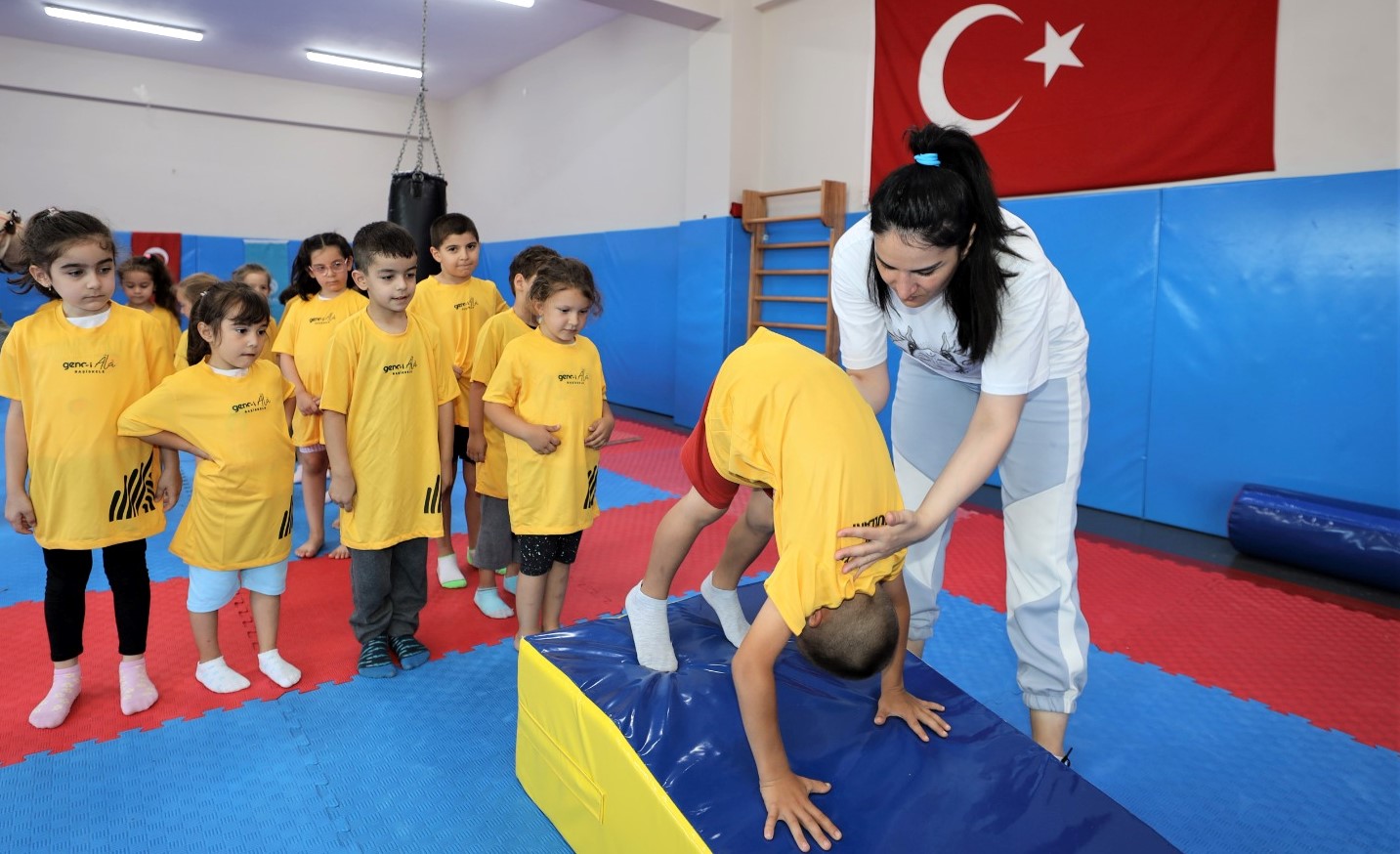 Baiskelede Yaz Spor Okullar Byk Bir Heyecanla Balad