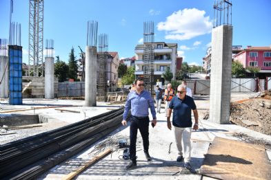 Bakan zl, Devam Eden Projeleri Yerinde nceledi