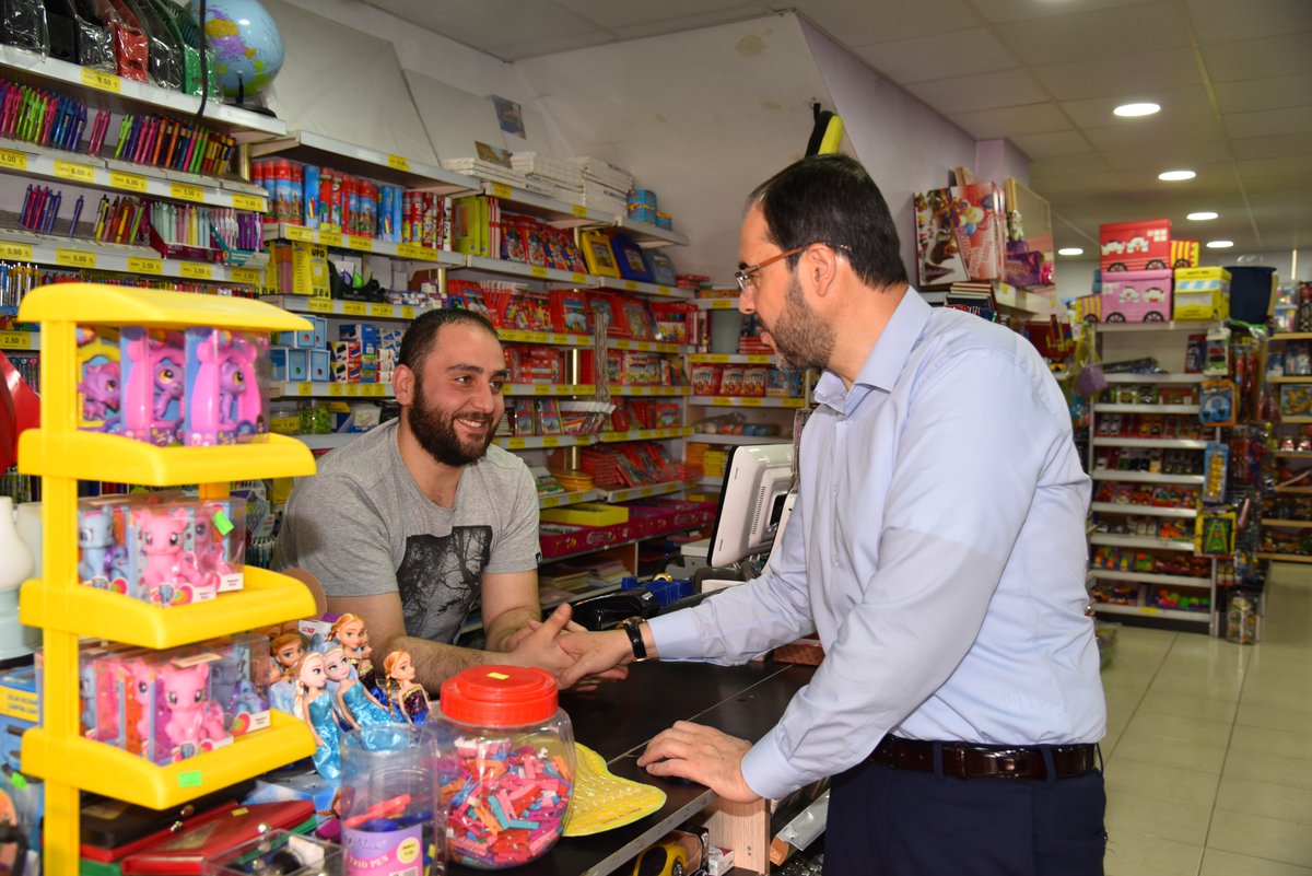 Bakan Ayazdan Esnafa Ramazan Bereketi Ziyareti