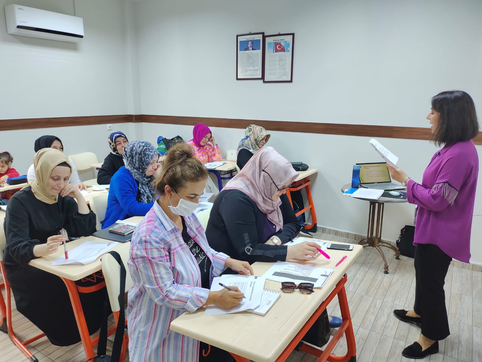 Baiskelede Diksiyon ve Gzel Konuma Kursu Balad