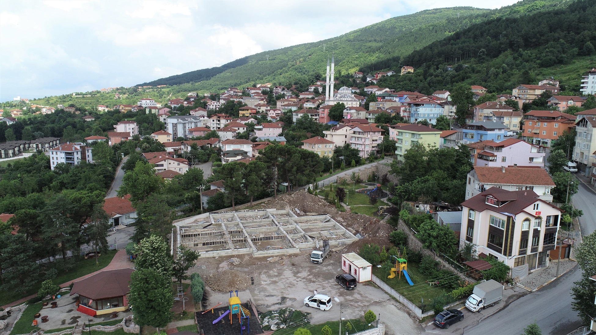 ocuk niversitesine Ek Bina Yaplyor