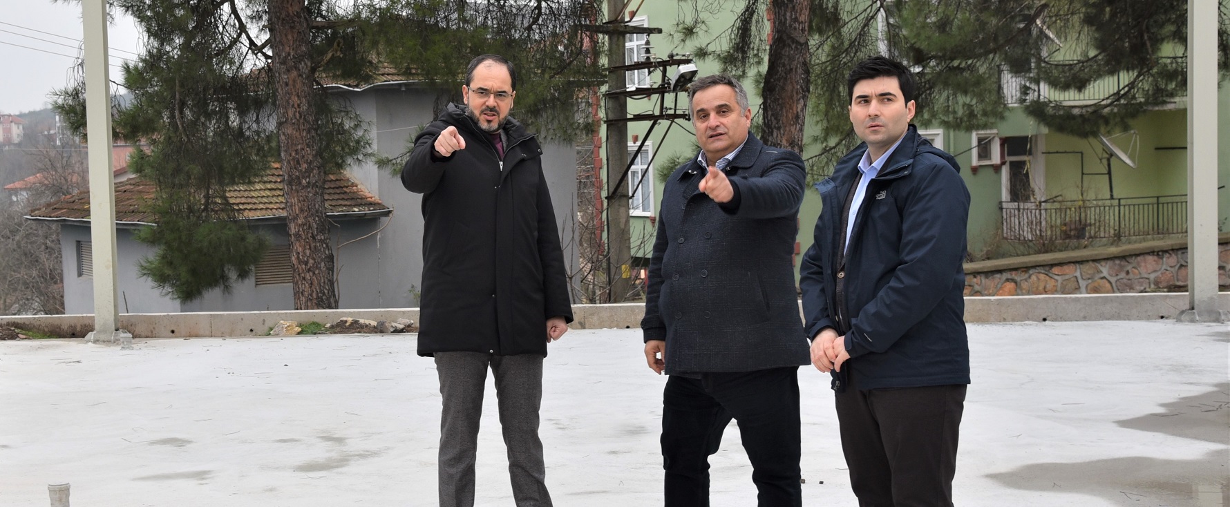 Bakan Ayaz ocuk niversitesi Ek Binada ncelemelerde Bulundu