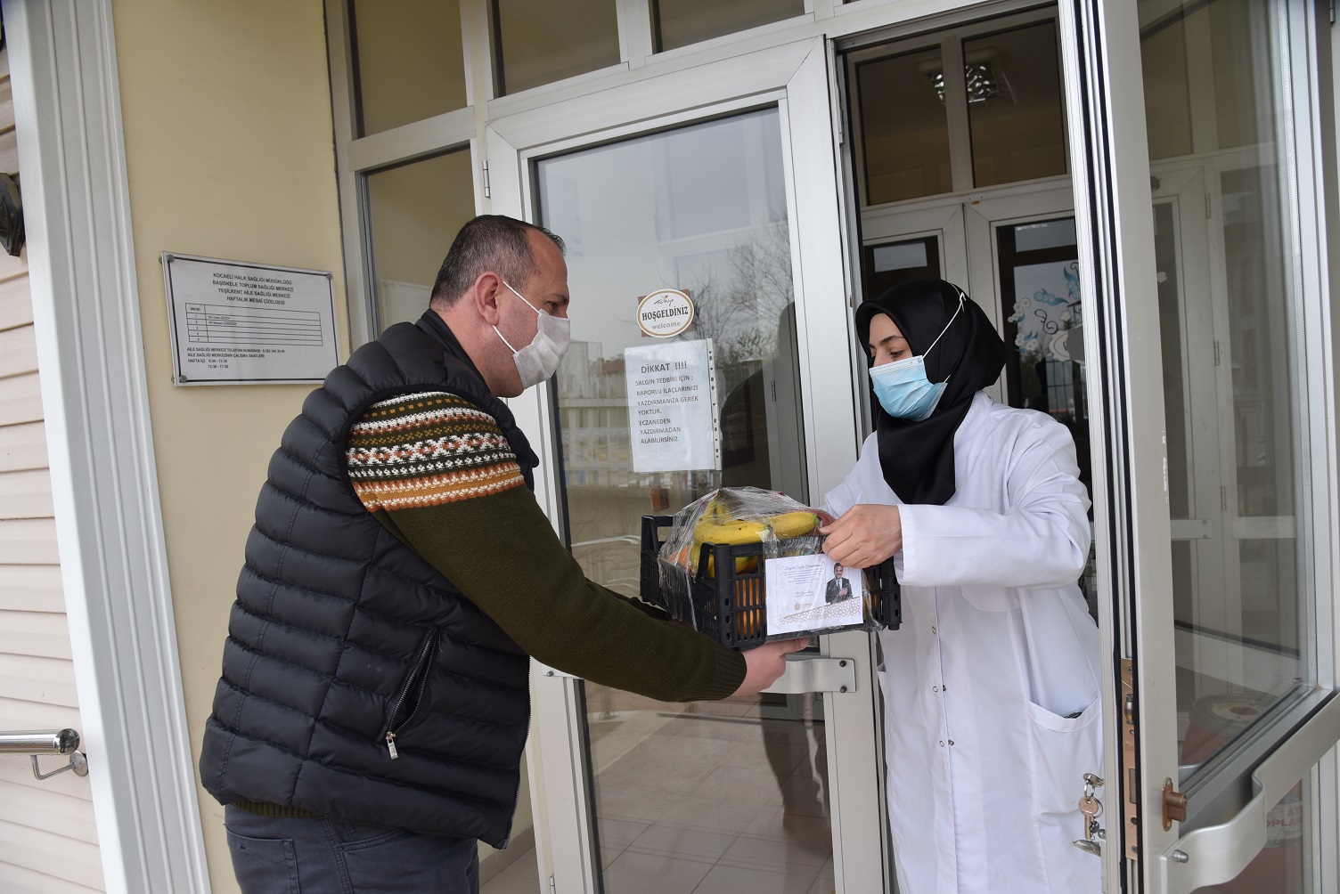 Baiskele Belediyesinden Salk alanlarna Destek