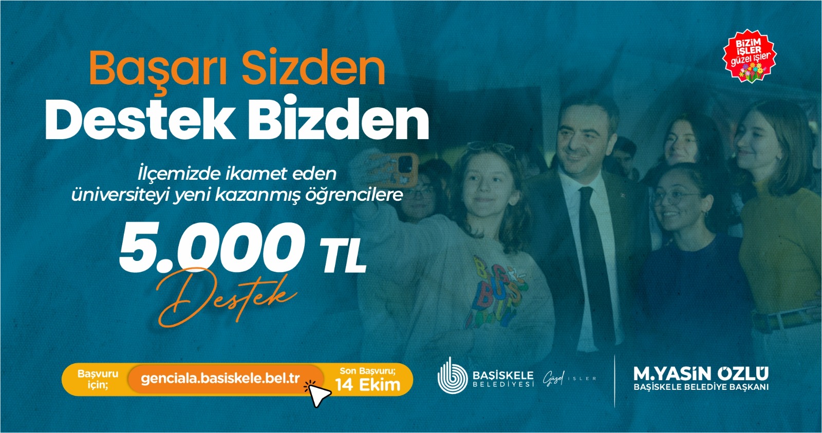 Baiskeleli Yeni niversitelilere Eitim Destei