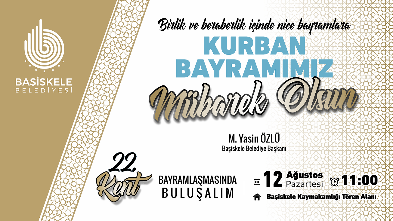 Bakan zlden Kurban Bayram Mesaj