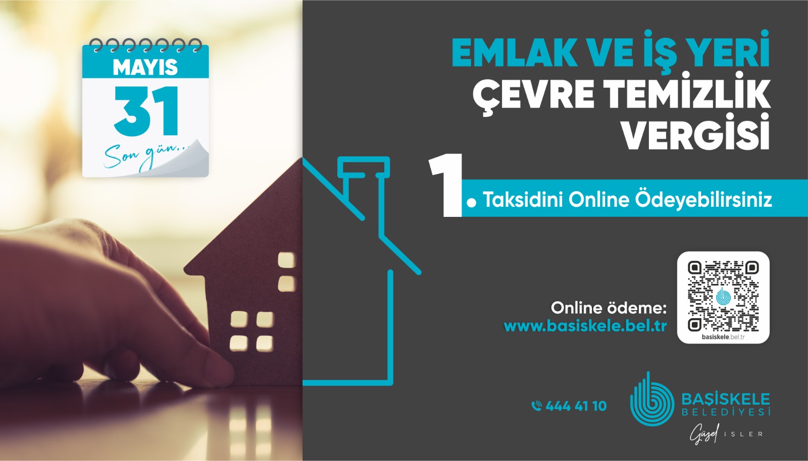 Emlak Vergilerinin lk Taksiti in Son Gn 31 Mays