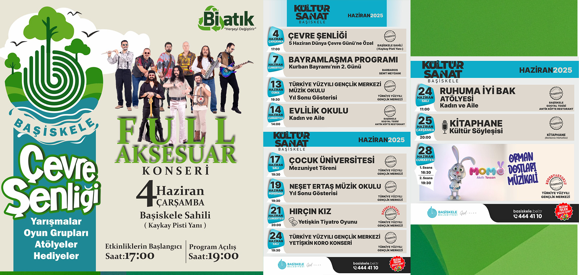 "Baiskele Kltr-Sanat" evre enlii ile Devam Edecek