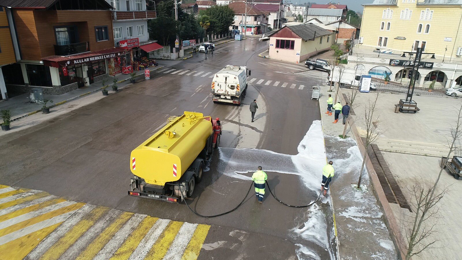 Baiskelede Dezenfekte Edilmeyen Yer Braklmyor