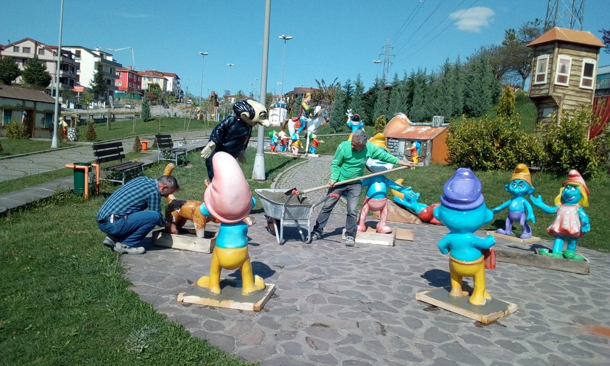 Park ve Bahelerde Bakm-Onarm almalarna Hz Verildi