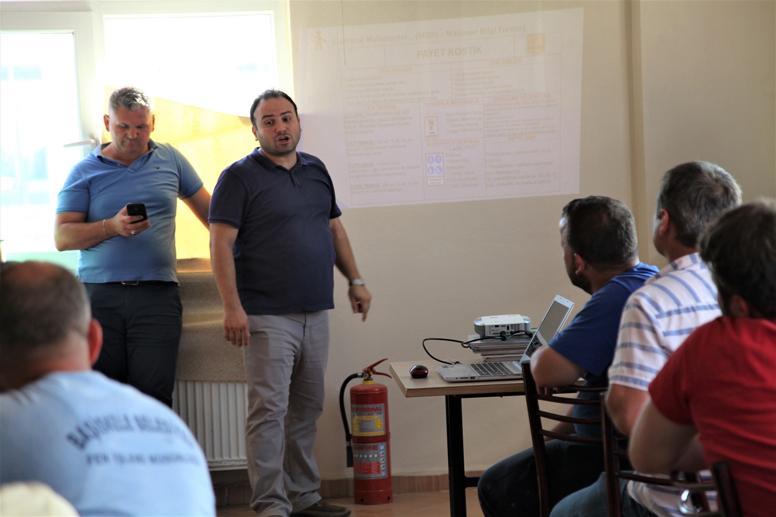 Fen leri Personeline  Sal ve Gvenlii Eitimi