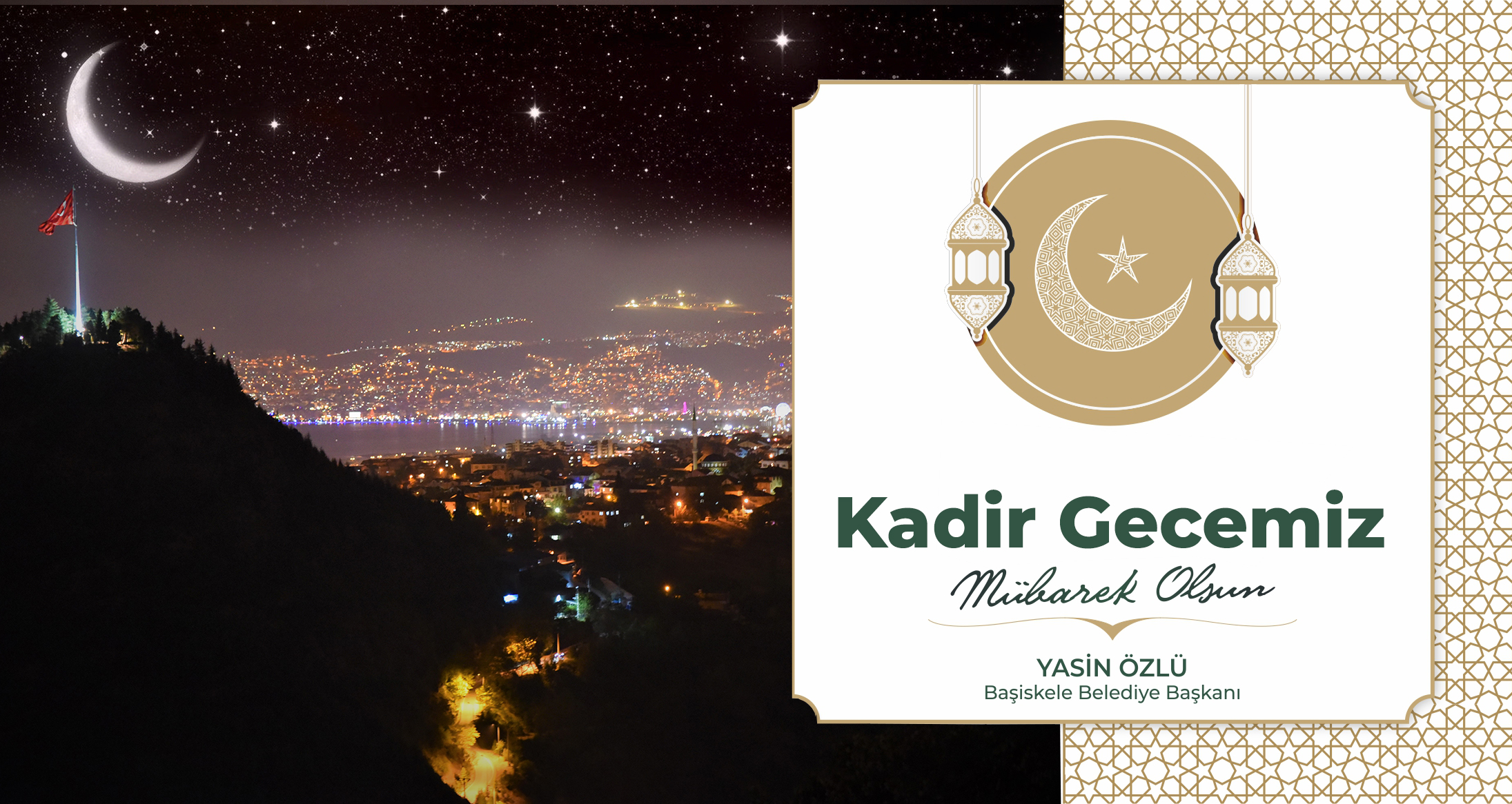 Bakan zlden Kadir Gecesi mesaj