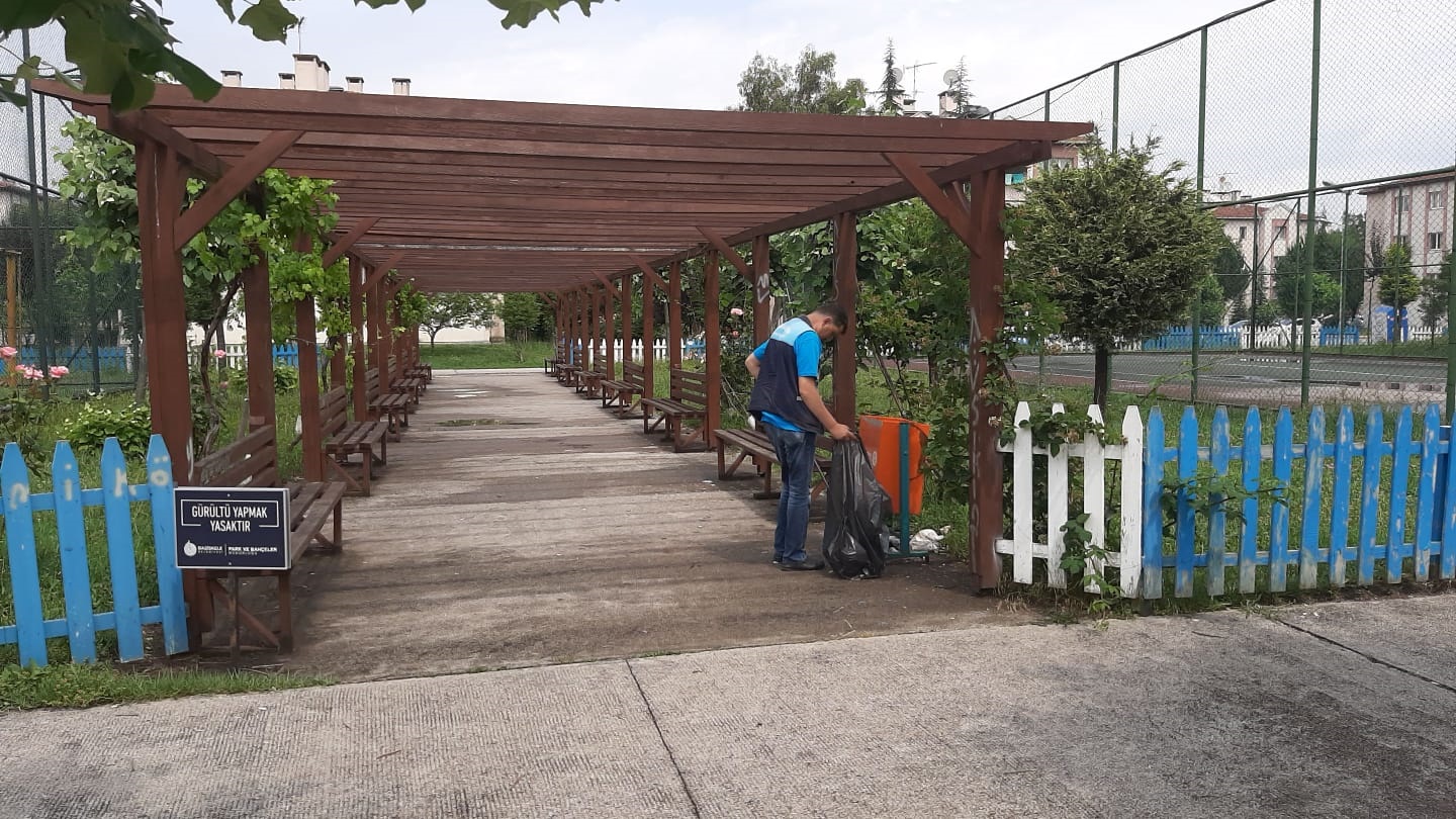 Baiskelede Park ve Baheler Yaza Hazrlanyor